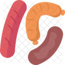 Sausage Bratwurst Meat Icon