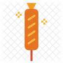 Sausage Meat Fastfood Icon