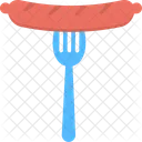 Grilled Sausage Junk Icon