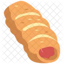 Sausage Bread Icon