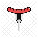 Sausage Fork Icon