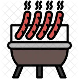 Sausage Grill  Icon