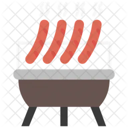 Sausage Grill  Icon