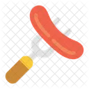 Sausage Fork Food And Restaurant Icon