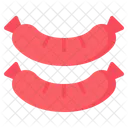 Sausage Meat Bbq Icon