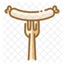 Sausage Dog Beef Hot Icon