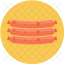 Sausage Nonveg Food Icon
