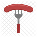Meat Sausage Food Icon
