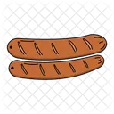 Sausage Fast Food Junk Food Icon