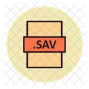 File Type Sav File Format Icon