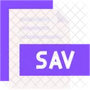 Sav Format Type Icon