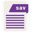Sav File Extension Icon
