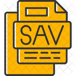 Sav file  Icon