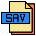 Sav File File Type Icon