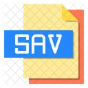 Sav File File Type Icon