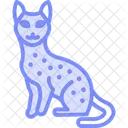 Savannah Cat Savannahcat Cat Icon