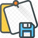 Save Task Message Icon