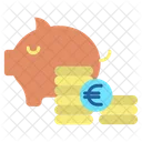 Mpiggy Bank Save Euro Savings Symbol