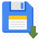 Save Document File Icon