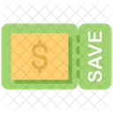 Save Money Tag Icon