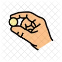 Save Coin Hand Icon