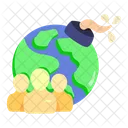 Save Earth Planet Icon