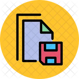 Save Document  Icon