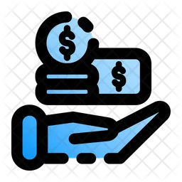 Save Dollar  Icon