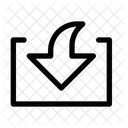 Save Down Right  Icon