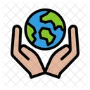 Save Earth Mother Earth Day Save World Icon