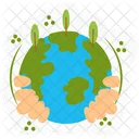 Save Earth Earth Day Ecology Icon
