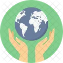 Save Earth Green Earth Earth Icon