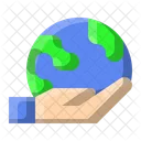 Ecology Save Earth Icon