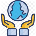Ecology Environment Hand Icon