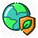 Shield Save Earth Icon
