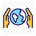 Save Earth Protection Icon