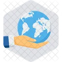 Save Earth Globe World Icon