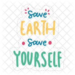 Save earth save yourself  Icon