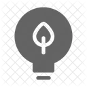 Leaf Bulb Energy Icon