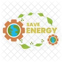 Save Energy  Icon