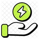 Save Energy Green Energy Electricity Icon
