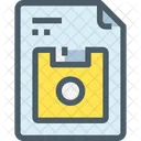 Save File Paper Icon