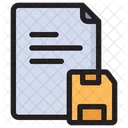 Save File Save Document Paper Icon