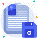 Save File Files Disc Icon