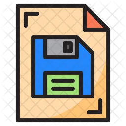 Save Files  Icon