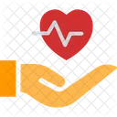 Save Heart Heart Donate Healthcare Icon