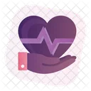Save Heart Save Life Heart Care Icon