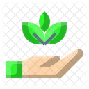 Save Leaves Ecology Icon