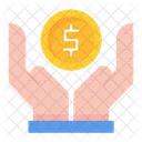 Business Banking Coin Icon