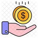 Save Money Revenue Donation Icon